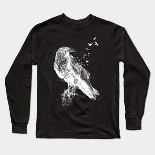 Born to be free (white) Long Sleeve T-Shirt